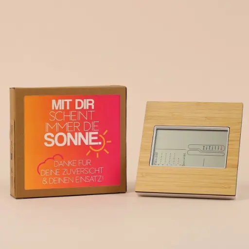 [WP13455] Wetterstation "Mit Dir scheint immer die Sonne!"