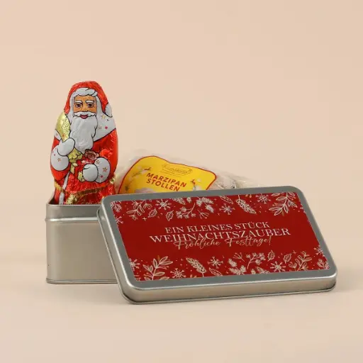 [WP13469] Geschenkdose "Weihnachtszauber" - Christstollen