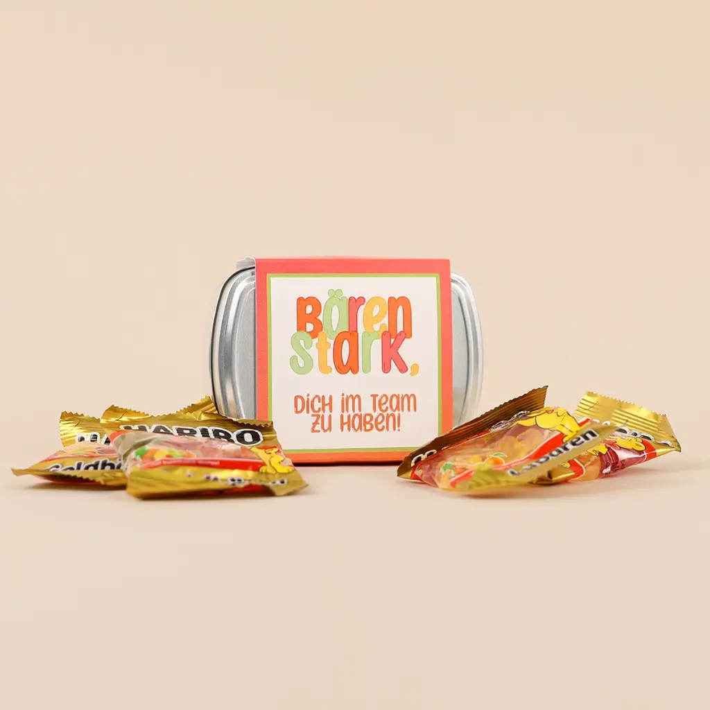 Geschenkdose "Bärenstark" - Haribo