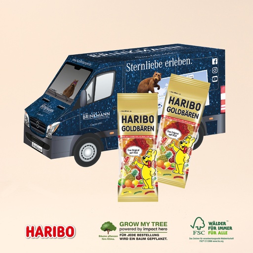 [91713] 3D Präsent Transporter - Haribo