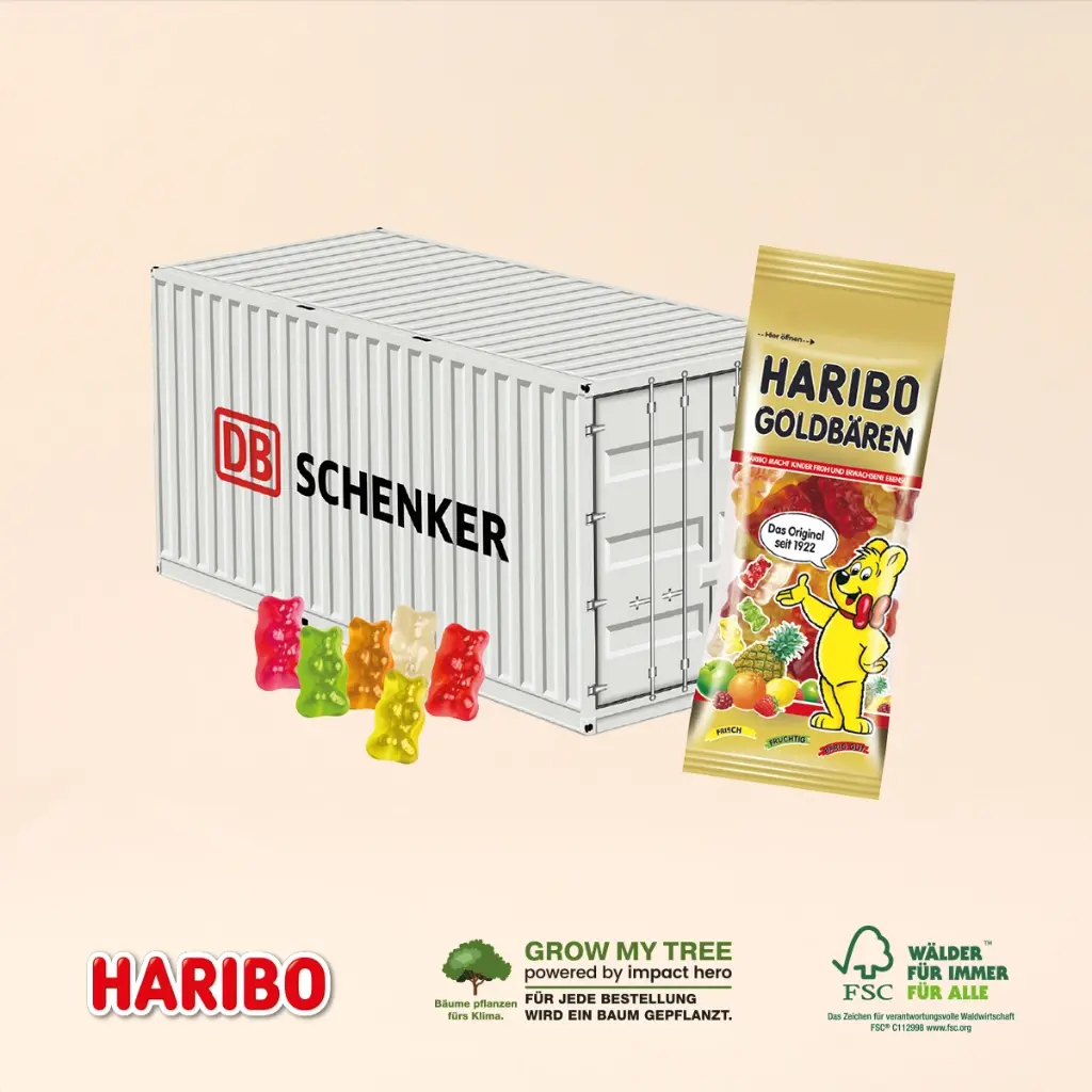 3D Präsent Container - Haribo