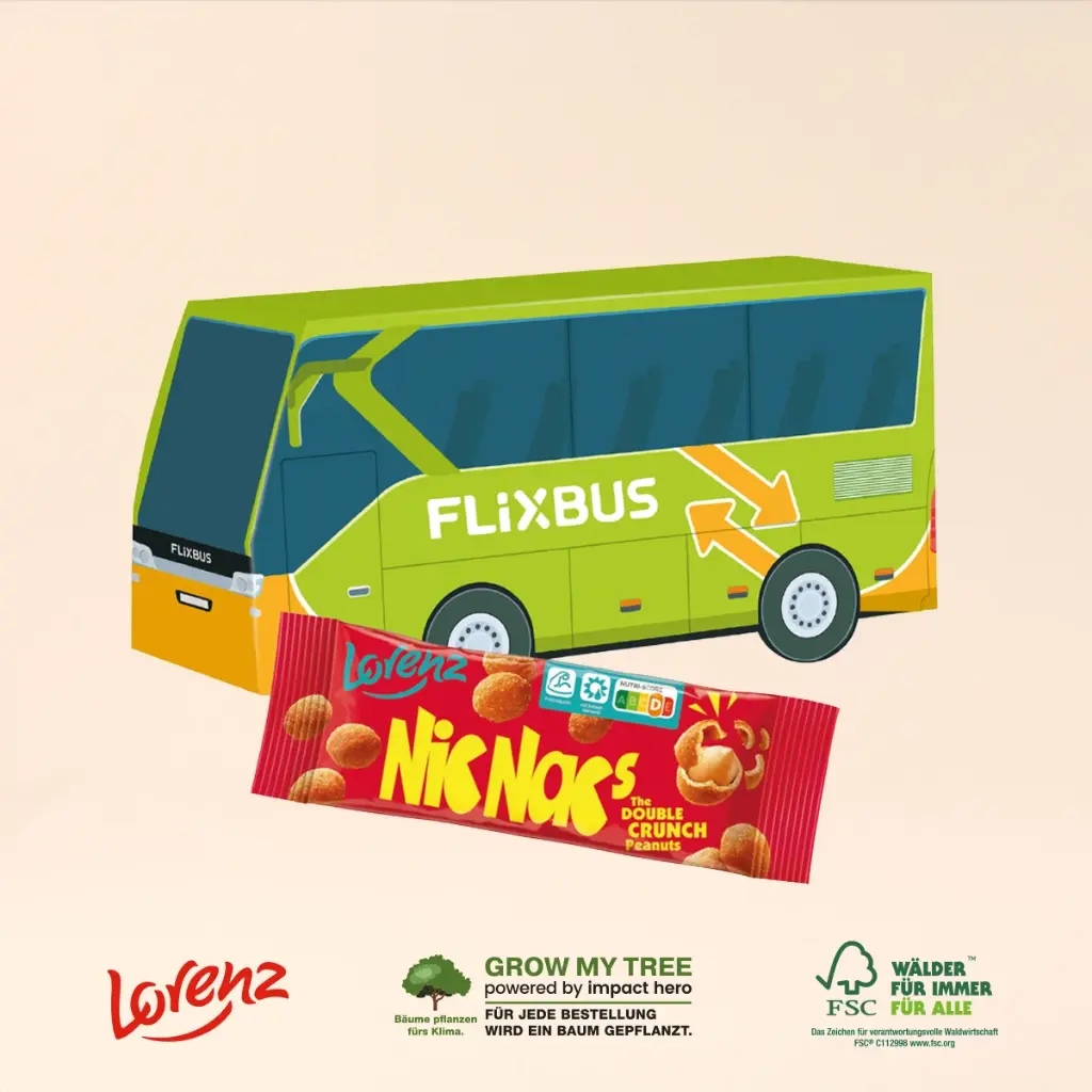 3D Präsent Bus - Lorenz
