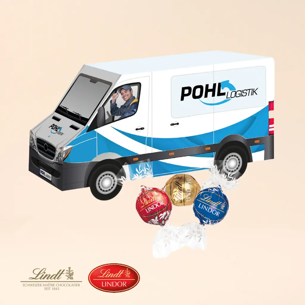 3D Präsent Transporter - Lindt