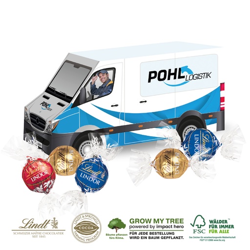 [91137] 3D Präsent Transporter - Lindt