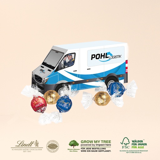 [91706] 3D Präsent Transporter - Lindt