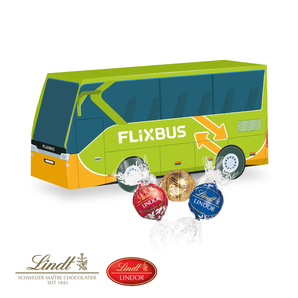 3D Präsent Bus - Lindt