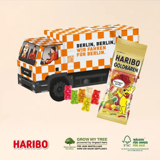 [91680] 3D Präsent LKW - Haribo
