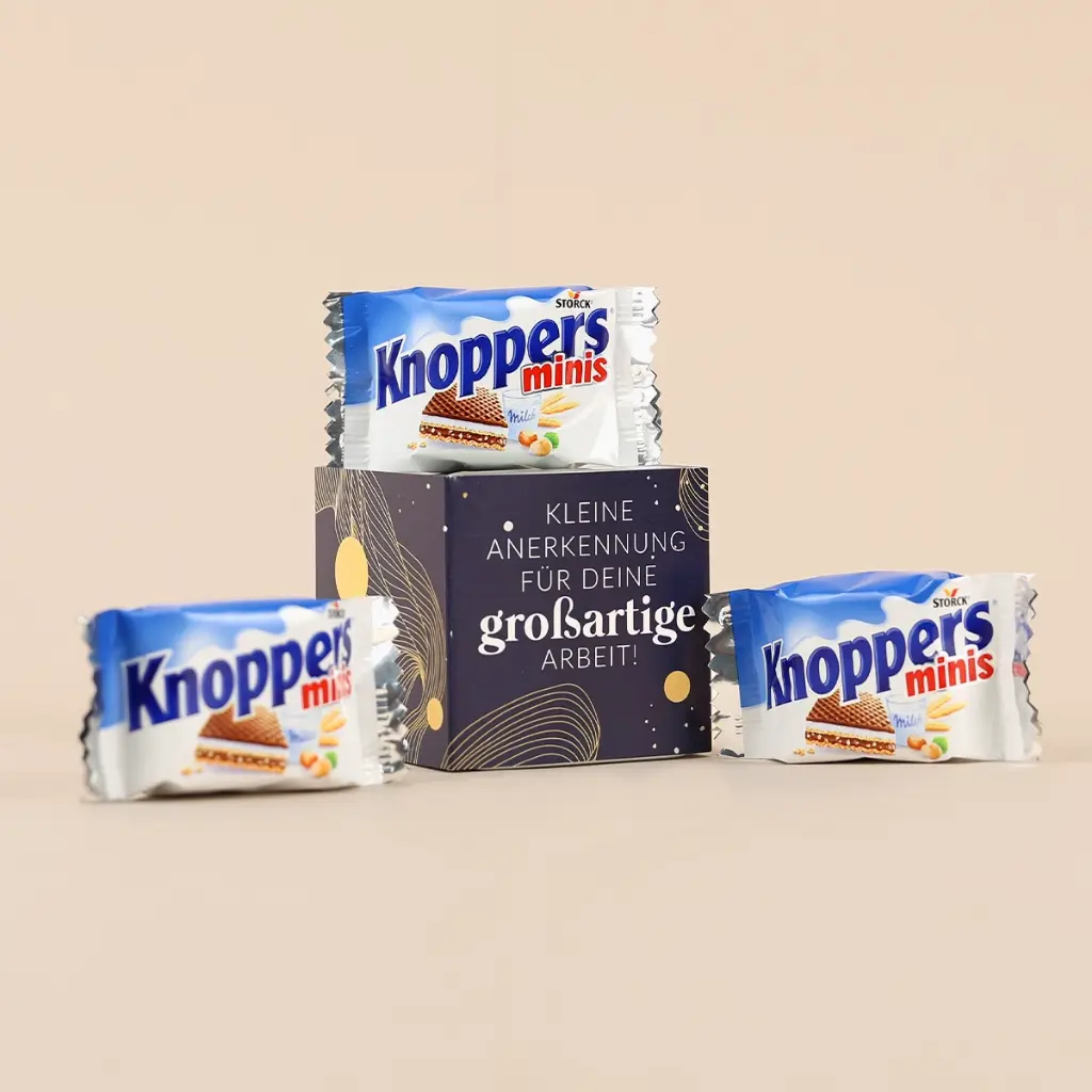 Geschenkdose "Kleine Anerkennung" - Knoppers Mini