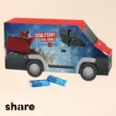 Adventskalender Transporter - share Schokotäfelchen