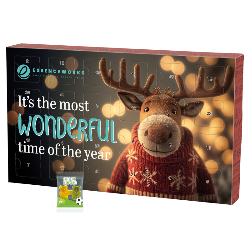 Adventskalender Eco L, Trolli Team Gummibärchen