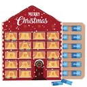 Täfelchen Adventskalender Haus ECO - share Napolitain