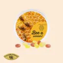 Bonbondose Midi, weiß Micro-Bonbons Frucht Mix