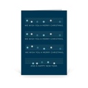 Karte: Weihnachtsnoten