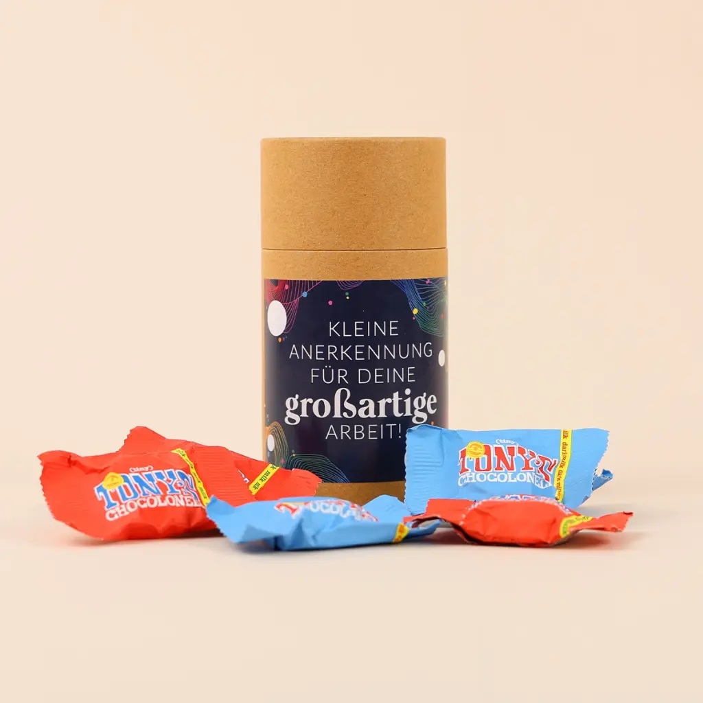 Präsenthülse "Kleine Anerkennung" - Tony´s