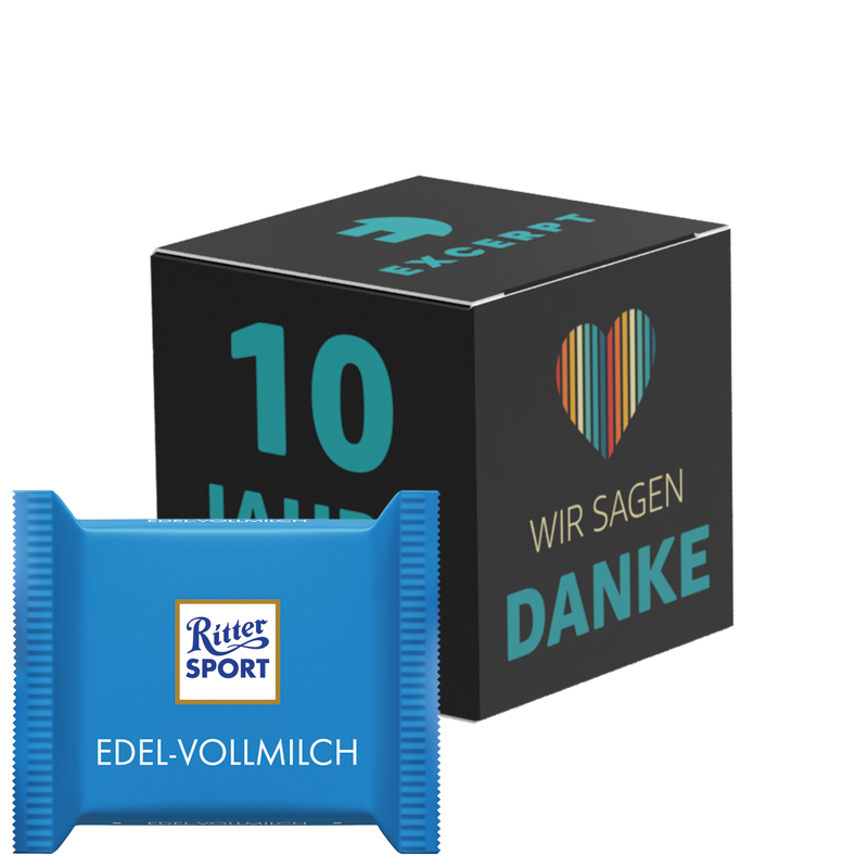 Werbewürfel, Ritter SPORT Mini