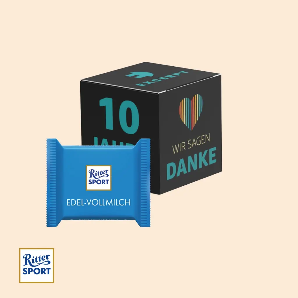 Werbewürfel, Ritter SPORT Mini