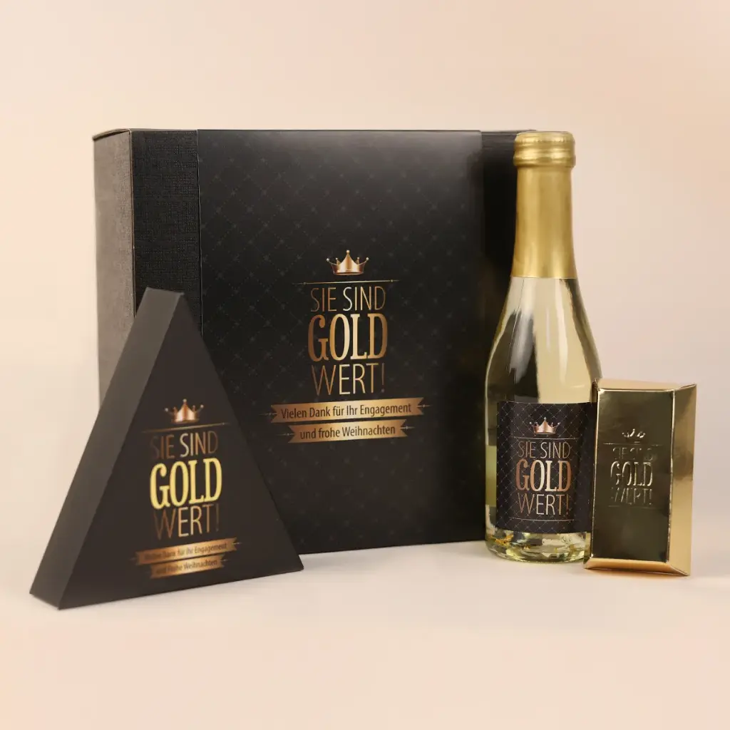 Geschenkset "Gold wert" - Sie