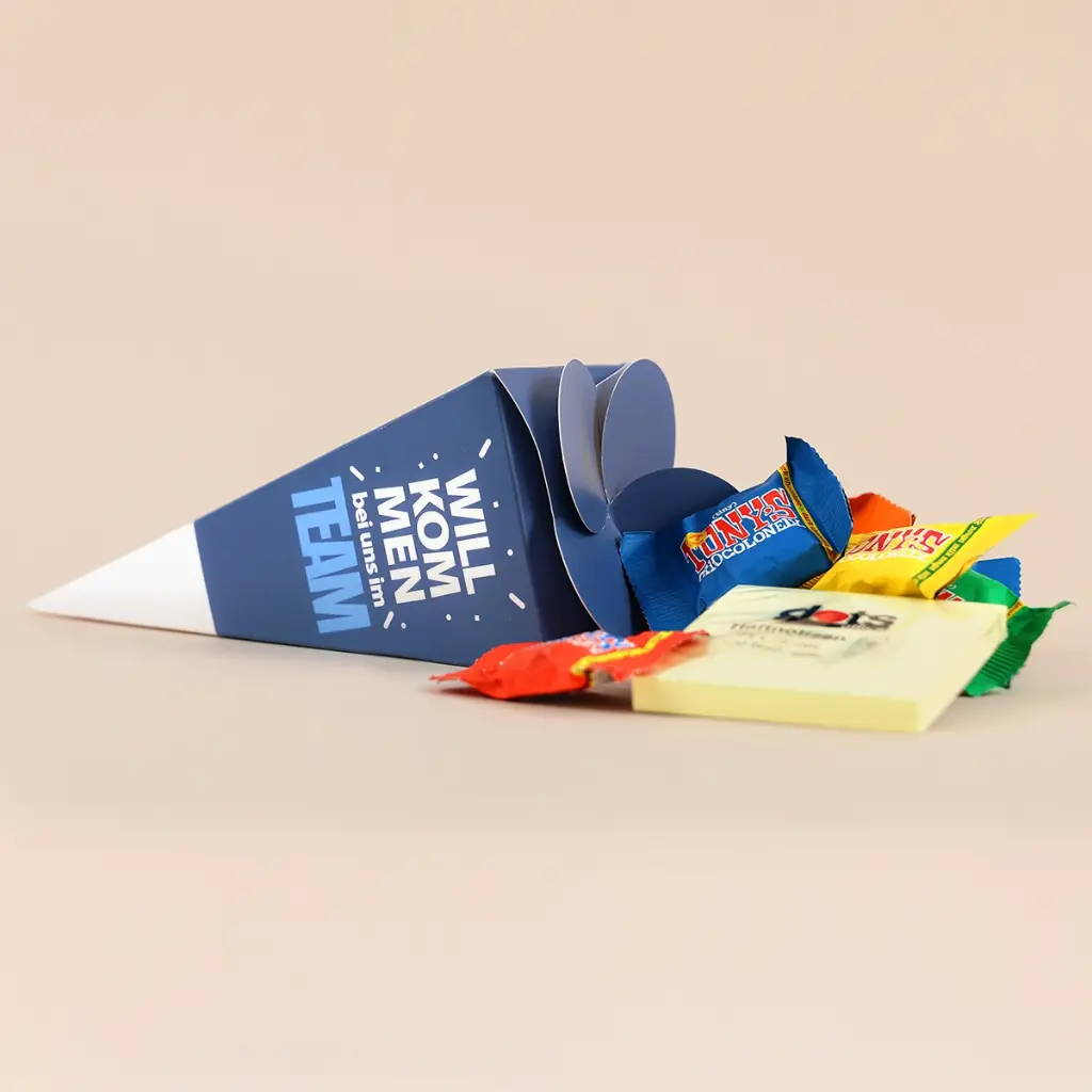 Schultüte "Willkommen bei uns im Team" -Tony´s