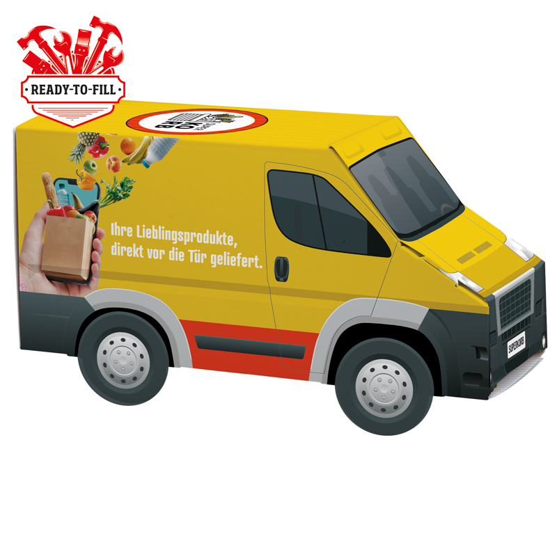 3D-Präsent Transporter, zum Selbstbefüllen