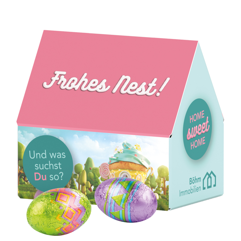3D-Präsent Haus, Klett Ostereier