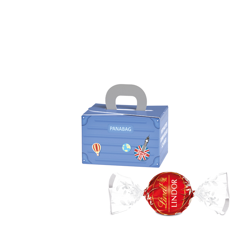 Geschenkbox Mini Koffer, Lindt LINDOR
