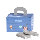 Geschenkbox Mini Koffer, Alpenmilch Schokotäfelchen