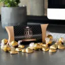 Pillowbox "Du bist Gold wert" - Lindt