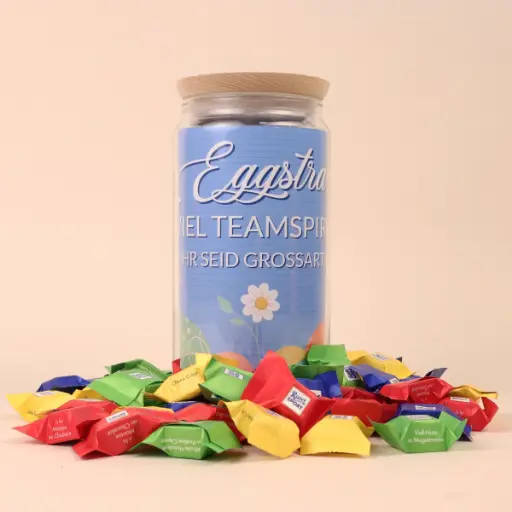 [WP13514] Teamgeschenk M "Eggstra viel Teamspirit" - Ritter Sport