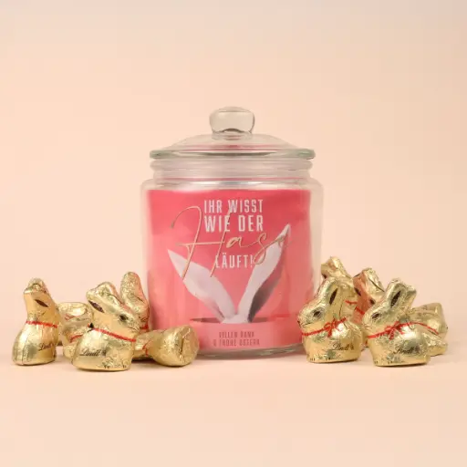 [WP13517] Teamgeschenk S "Ihr wisst wie der Hase läuft!"