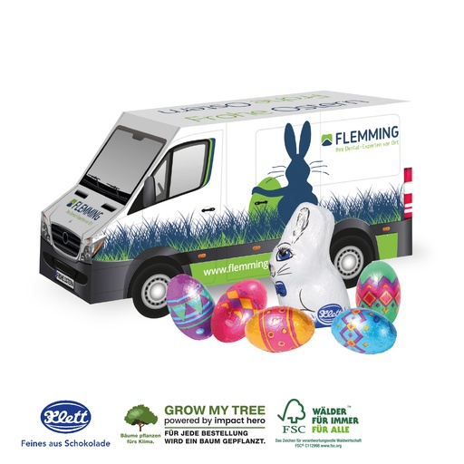 [94699] 3D Präsent Transporter Ostern