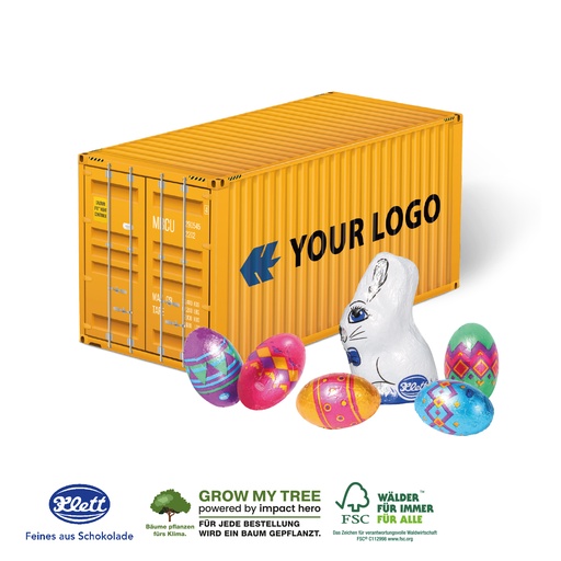 [94700] 3D Präsent Container Ostern