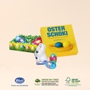 Kleines Osternest mit Klett Schokolade