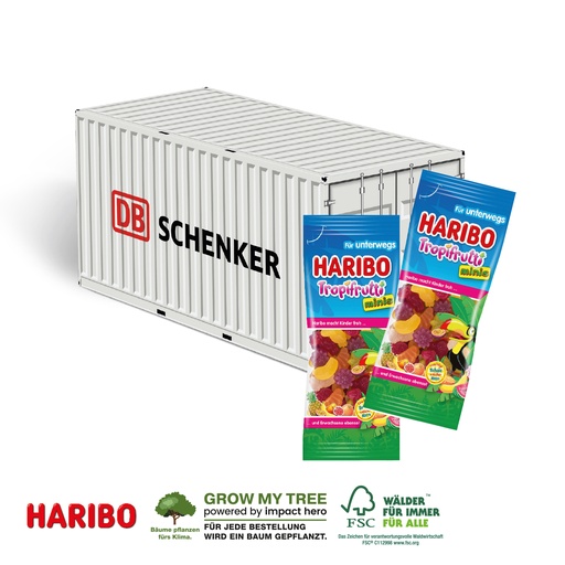 [91594] 3D Präsent "Container" - Haribo