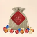 Weihnachtssäckchen "Happy Holiday" - Lindt Mini