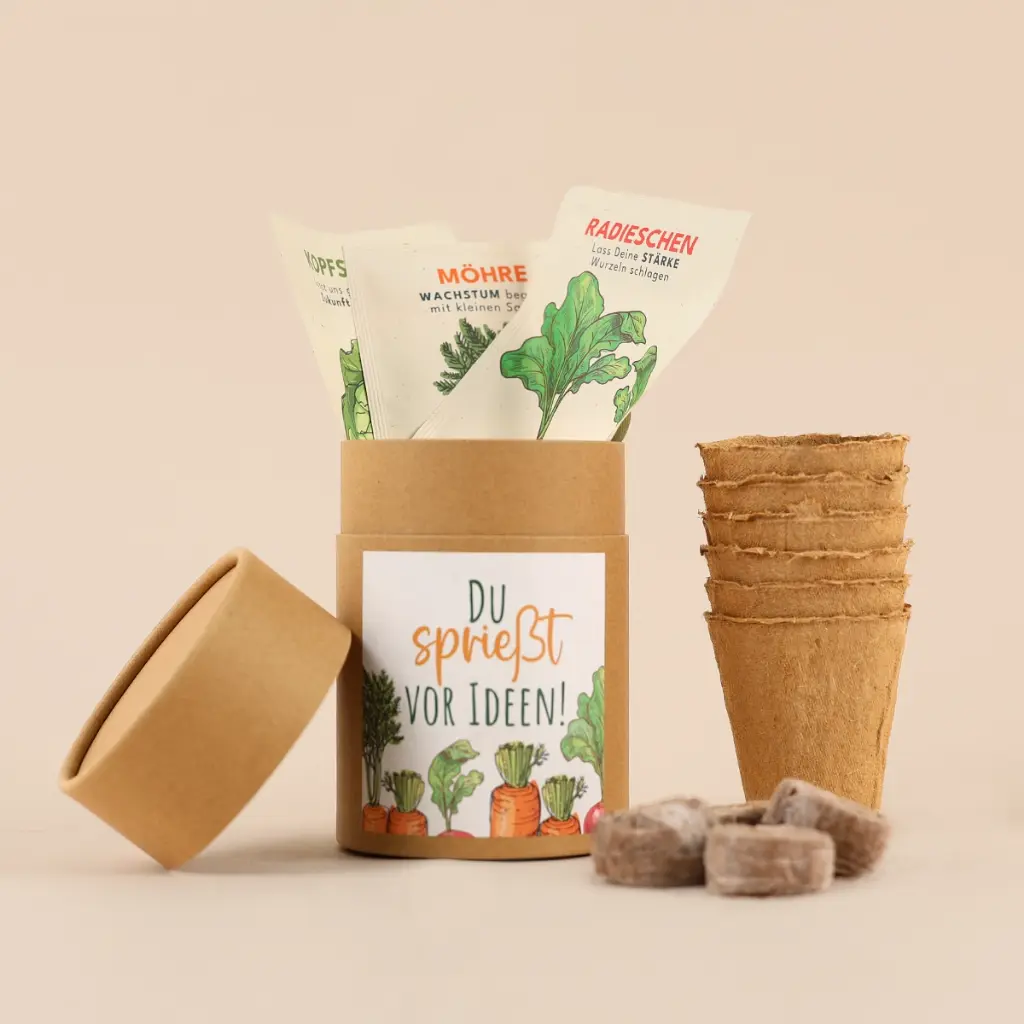 Gemüsegarten "Du sprießt vor Ideen!"