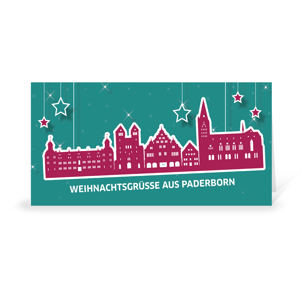 Karte: Skyline pop - Paderborn