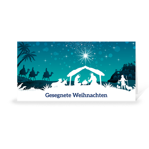 [WP5092] Karte: Heiligabend (Wir gestalten gratis für Dich)