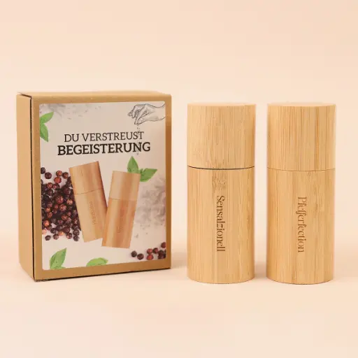 [WP13511] Salz- & Pfeffermühle "Du verstreust Begeisterung"