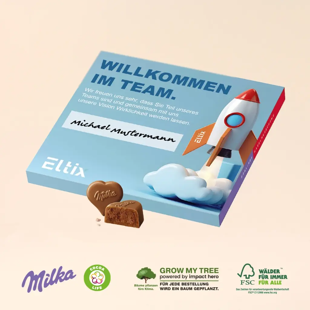 Milka "von Herzen"