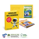 Werbe-Klappkarte mit Ahoj Brause Pulver