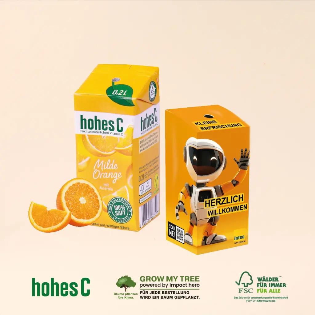 Werbegetränk "Hohes C"