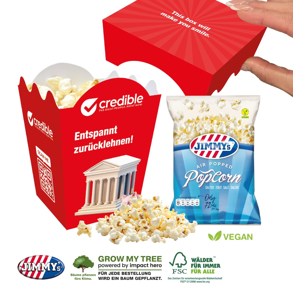 Popcorn Werbebox