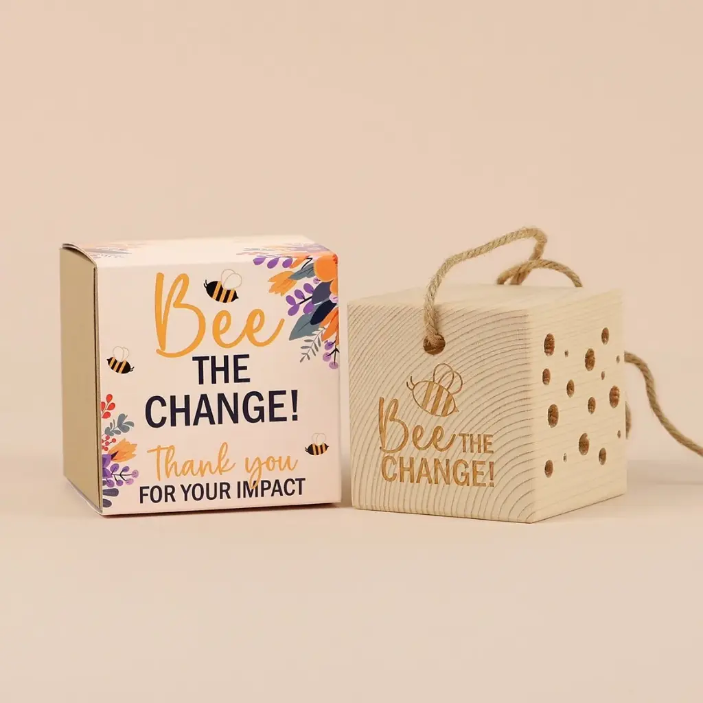 Bienenwürfel "Bee the Change"