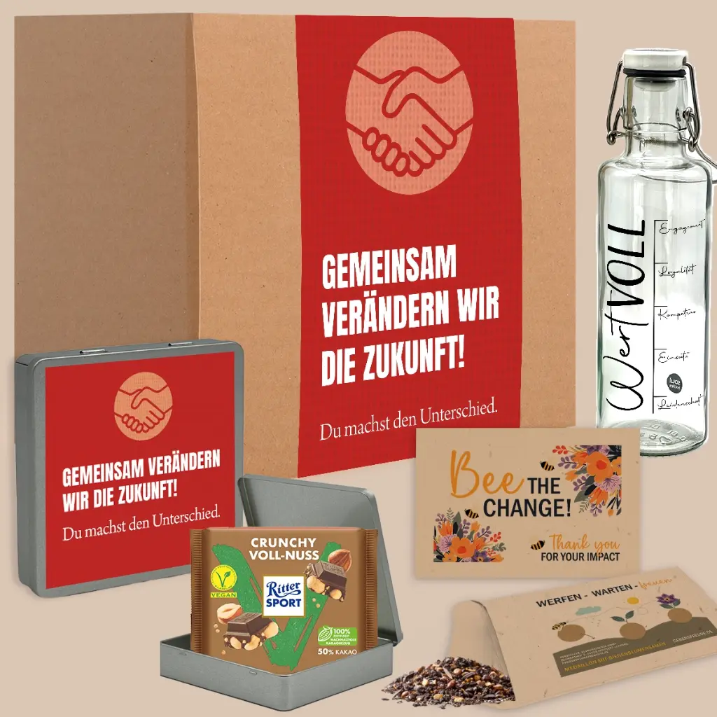 Geschenkset "Gemeinsam verändern wir die Zukunft"
