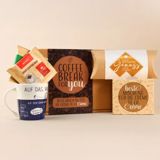 [WP13531] Geschenkset „Coffeebreak for you“ - Crème de la Crème