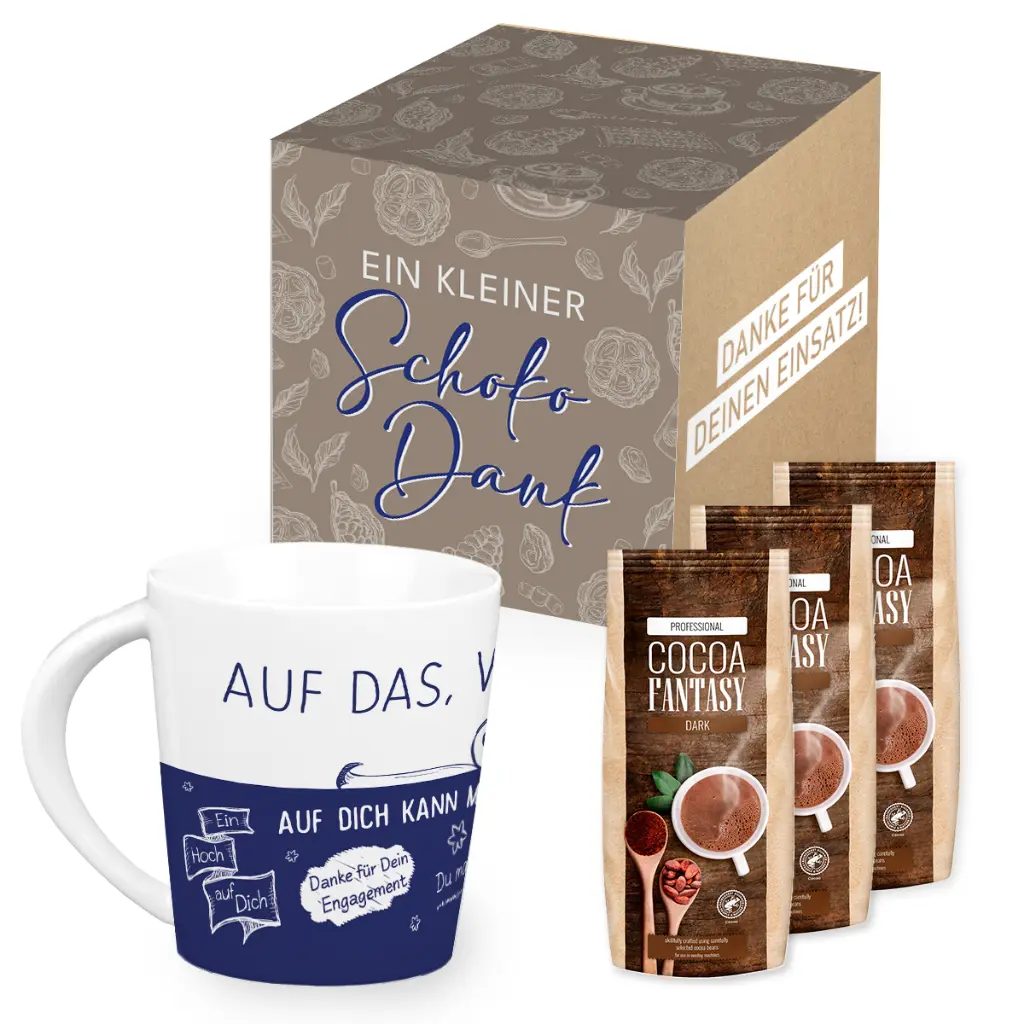 Geschenkset "Ein kleiner Schoko Dank" 