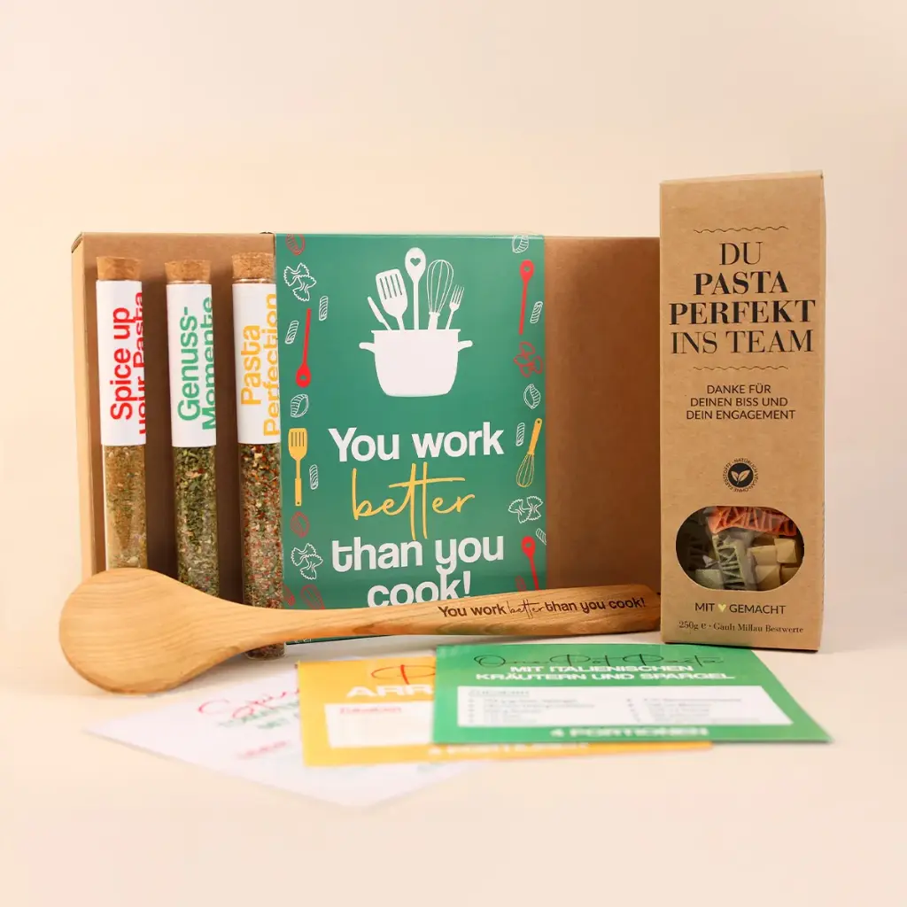 Kochset "You work better than you cook!"