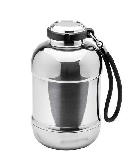 [NM100] Handpolierte Edelstahl-Vakuumflasche (685 ml)