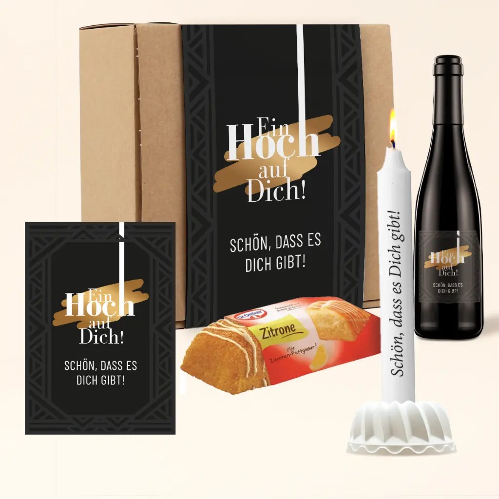 Geburtstagsset "Schön, dass es Dich gibt"