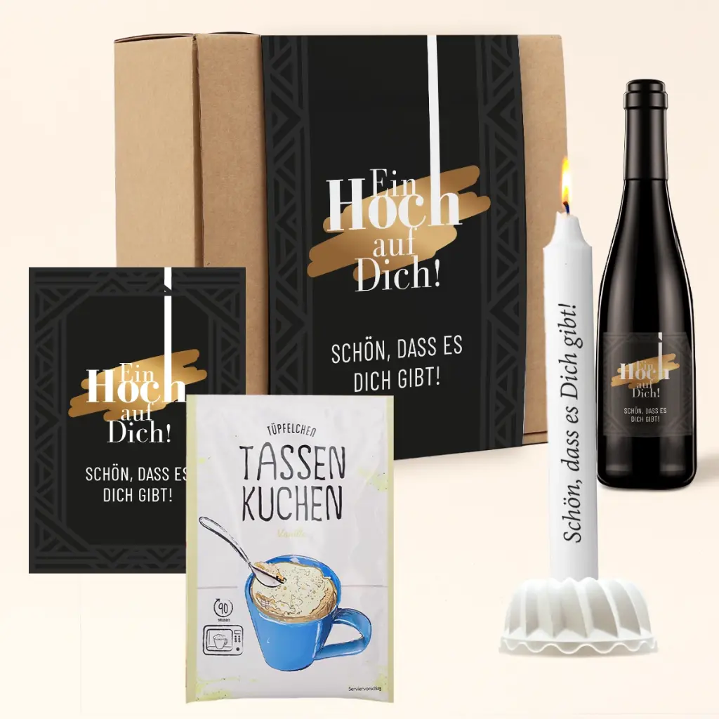 Geburtstagsset "Schön, dass es Dich gibt"